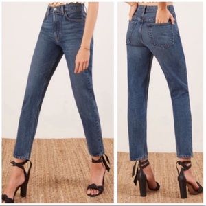 Reformation Julia High Waist Cigarette Jeans